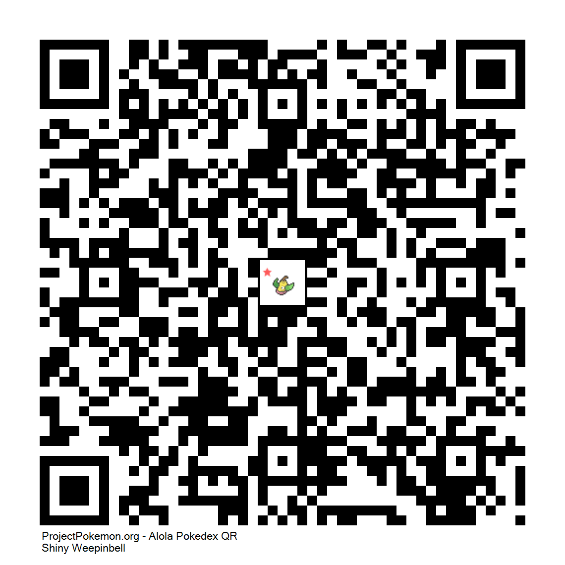Cdigo QR de Weepinbell variocolor
